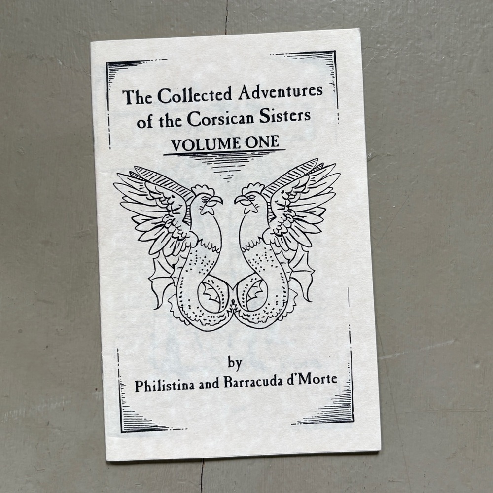 The Collected Adventures of the Corsican Sisters Pirate Sea Buried Treasure Zine